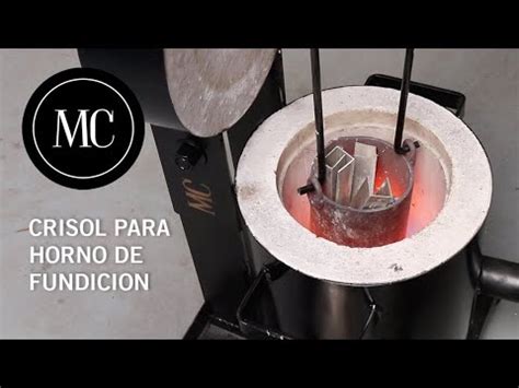 como se fabrica un crisol para fundir metales|Como hacer un crisol para fundir metales. .